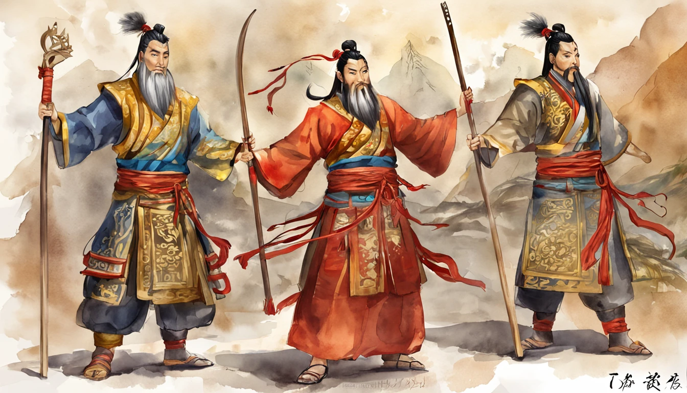 Feng Shen List,Huanglong real person,Twelve Golden Immortals,