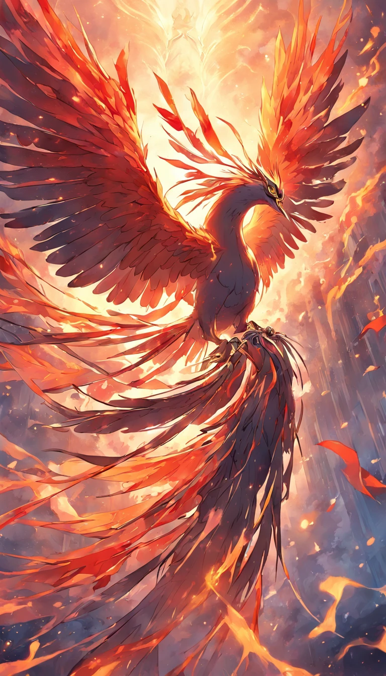 The phoenix, a sacred bird in Chinese mythology