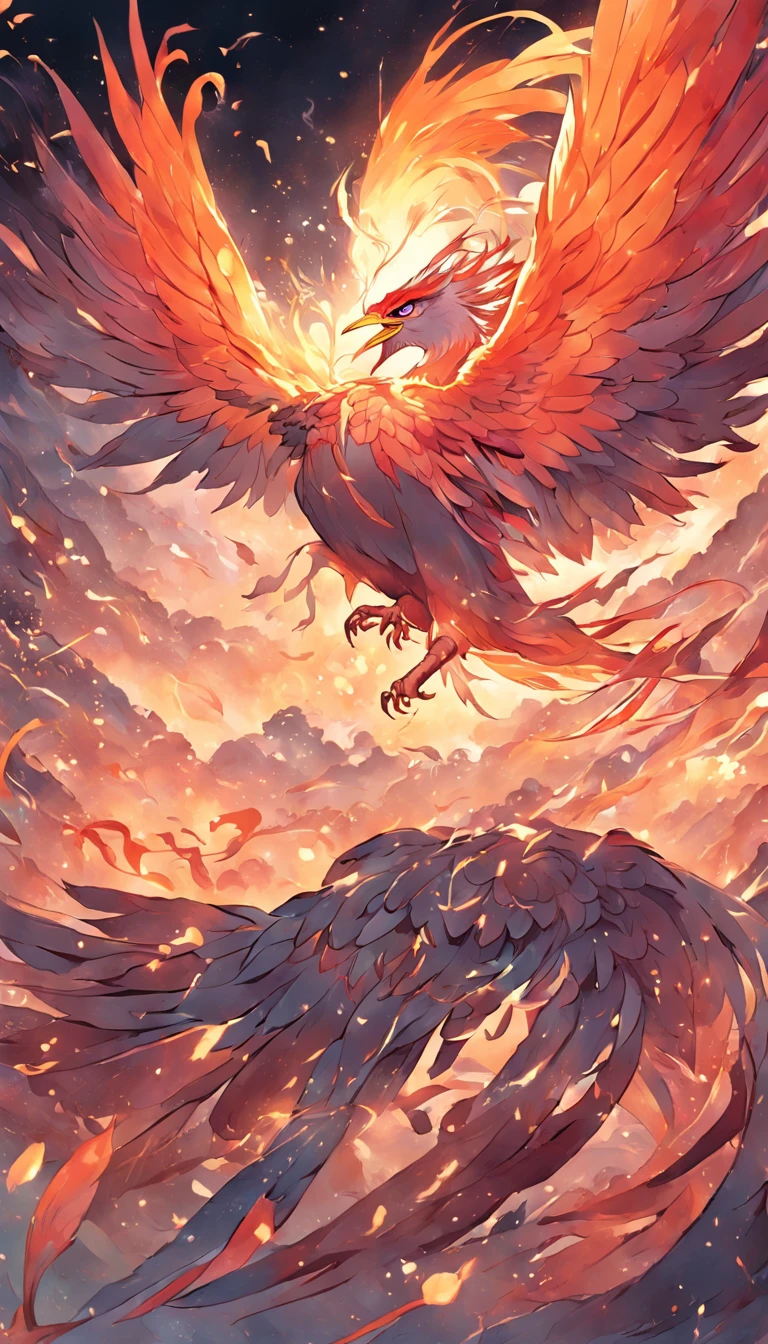 The phoenix, a sacred bird in Chinese mythology