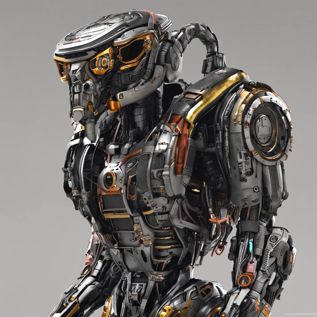cyber punk perssonage,male people,quadratic element,mechs,Detail portrayal,facial,arm,lisses,4K,Mechanical anthropomorphism