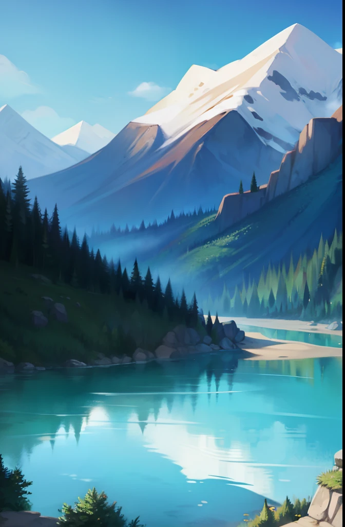 mountain water