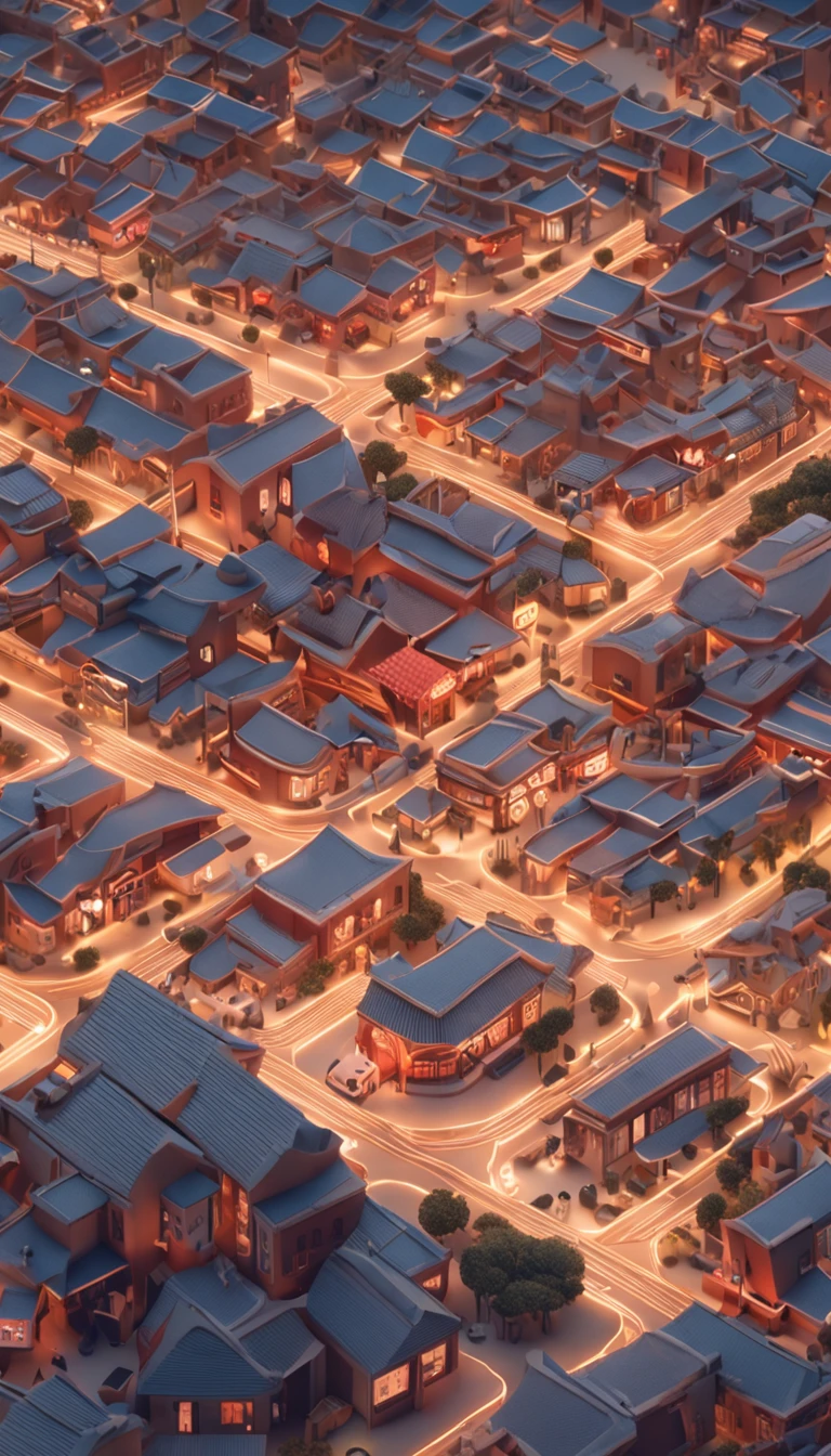 Miniature,Super cute clay world, Isometric view of the city ,cute clay freeze frame animation,City view, 城市,People ,the street,road,tiltshift, Excellent lighting, volume, landscape, hospitals,dentist,Giant teeth as a backdrop,brush,white backgrounid,3D,Super detail