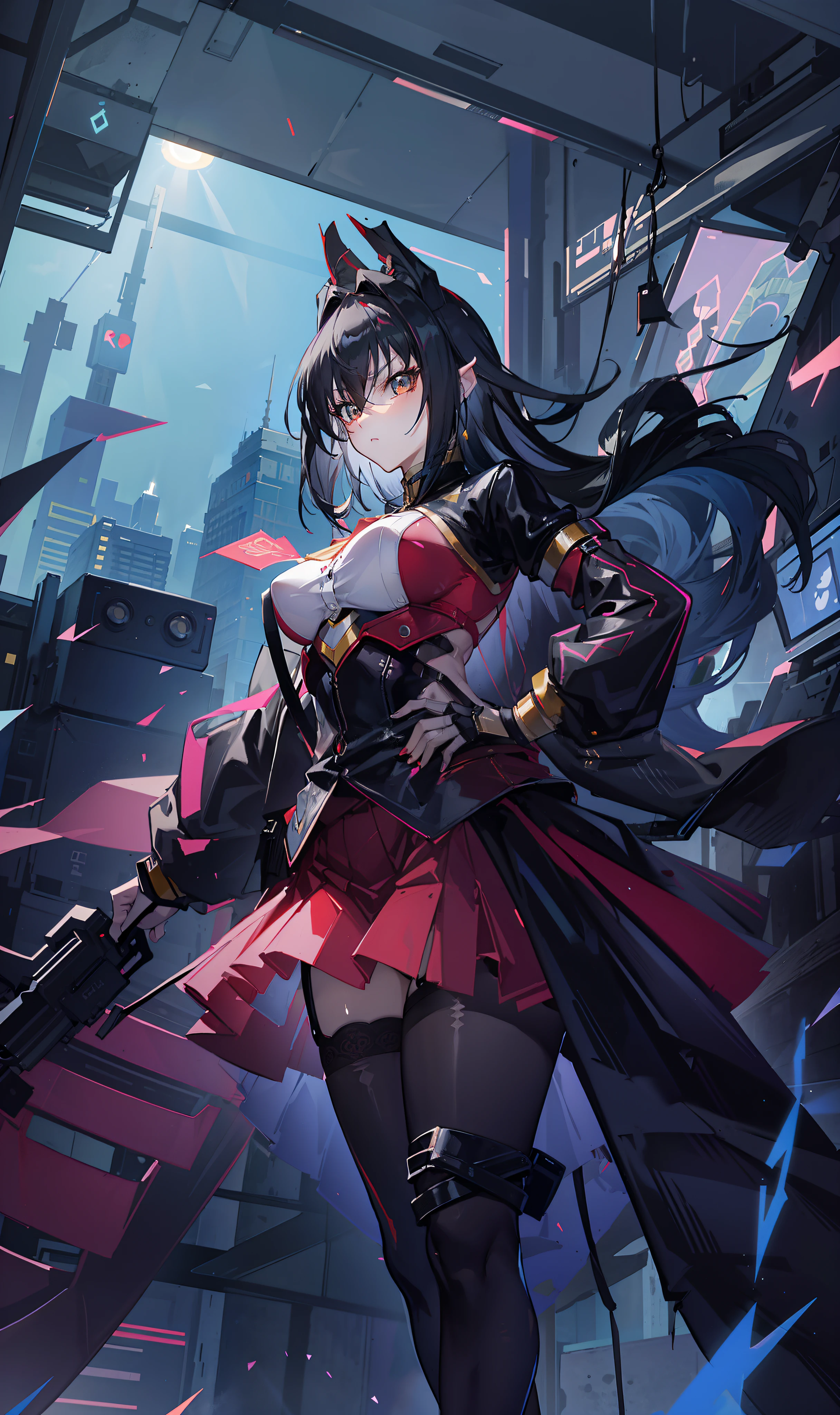 tmasterpiece，Need，A super beautiful girl, black hair，Bust 36D，The upper body wears a light-colored half-pack suspender，The lower half wears small triangular panties，Look into perspective，Hands behind your back，There are tattoo stickers on the breast,