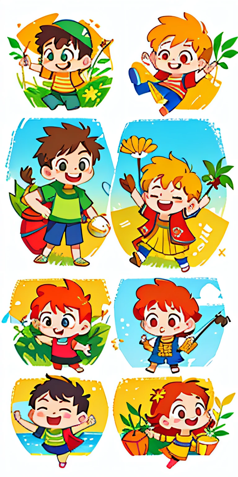 Background color:Adopt bright、Lively color,Such as yellow、orange colors、Green, etc,Highlight the theme of the summer camp。
Red bear Panda
The active element:Add activity elements to your summer camp in your poster,Such as flags、bonfires、Camping tents、mountaineering equipment, etc,Highlight the vitality and freedom of summer camps。
child figure:Vitality and freedom are expressed through the image of children on the poster,Such as playing on the beach、Climb the peaks、fishing、swimming, etc,Let the children look forward to it。
Summer camp time and location:Indicate the time and place of summer camp on the poster,Parents are reminded to sign up in time。