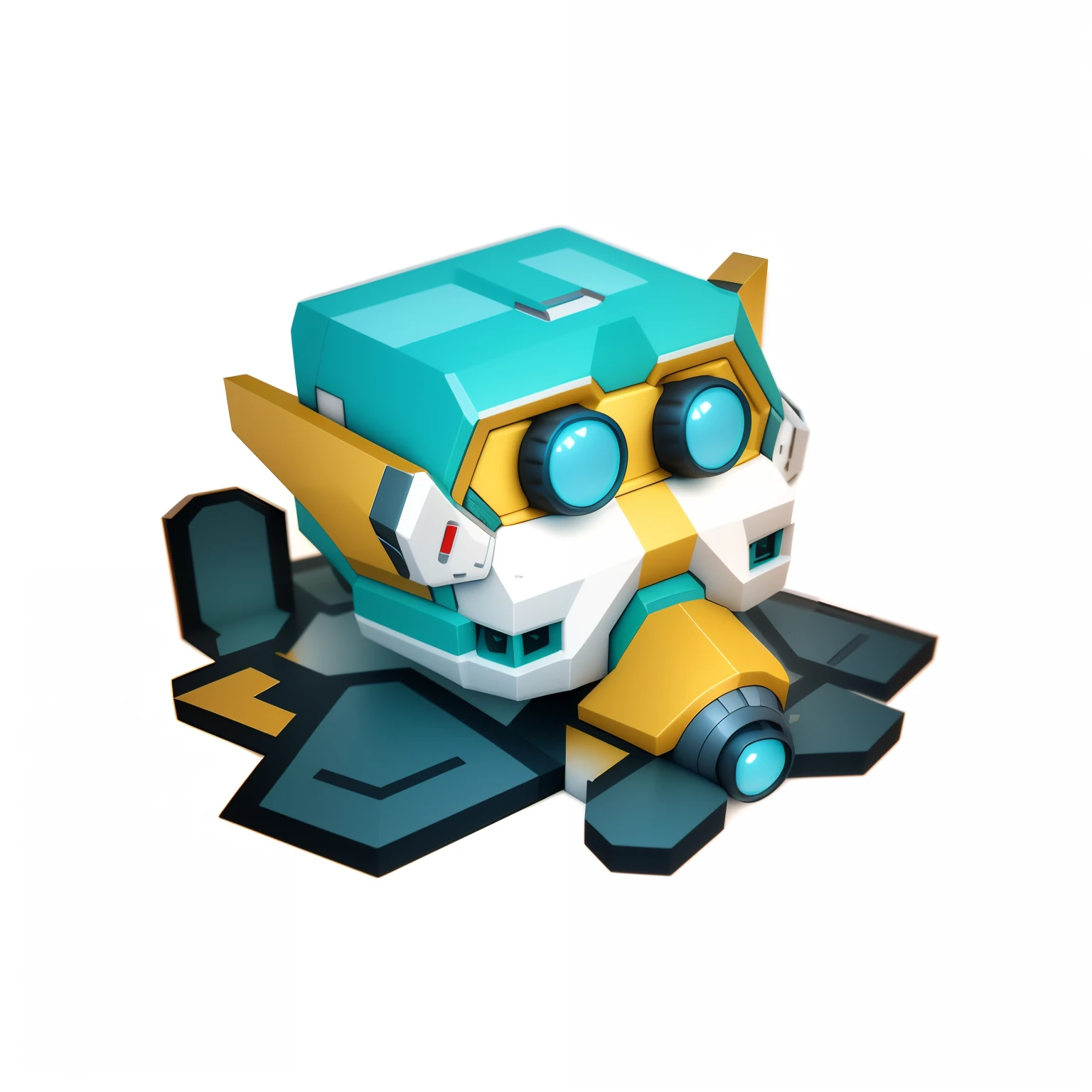 ((best quality)), ((masterpiece)), (detailed),1 man, helmet and goggles,plane,3d,dynamic perspective,isometric,cute, gear mecha,cool mecha style, 3d，Symmetrical,Equidistant,3d rendering 2D, blender cycle,game icon