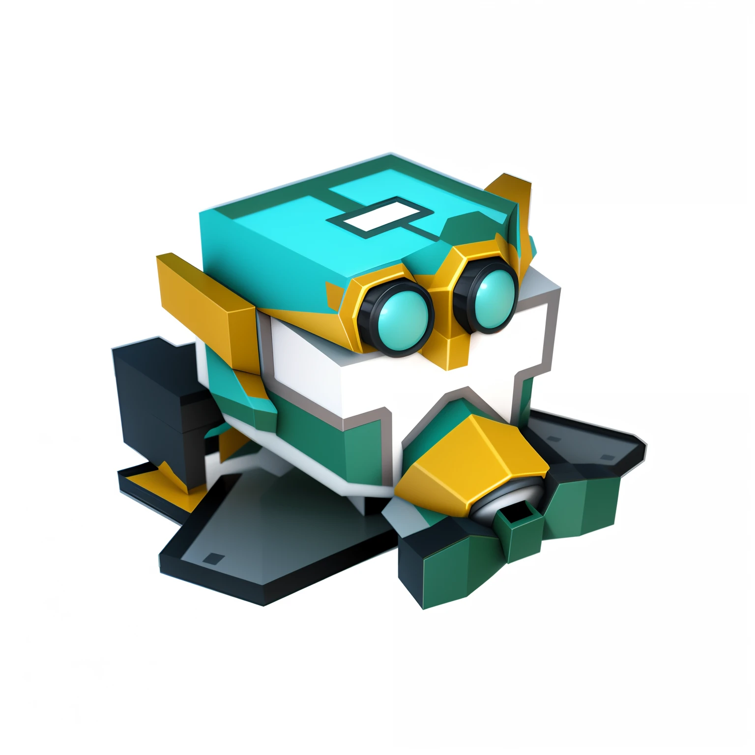 ((best quality)), ((masterpiece)), (detailed),1 man, helmet and goggles,plane,3d,dynamic perspective,isometric,cute, gear mecha,cool mecha style, 3d,Symmetrical,Equidistant,3d rendering 2D, blender cycle,game icon