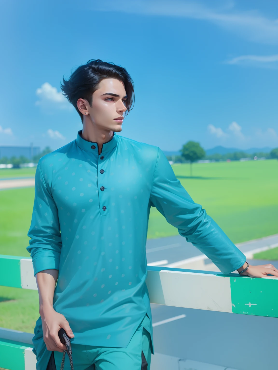 background remove, Cyber park, realistic face, handsome boy, 8k resolution, stylish boy