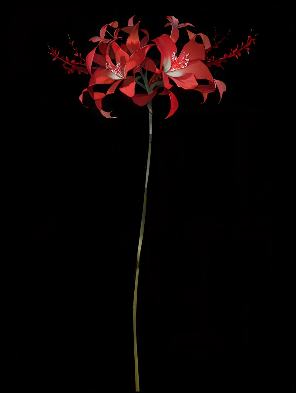 Red flower,The movie is extremely light，More refined details，galactic，starrysky