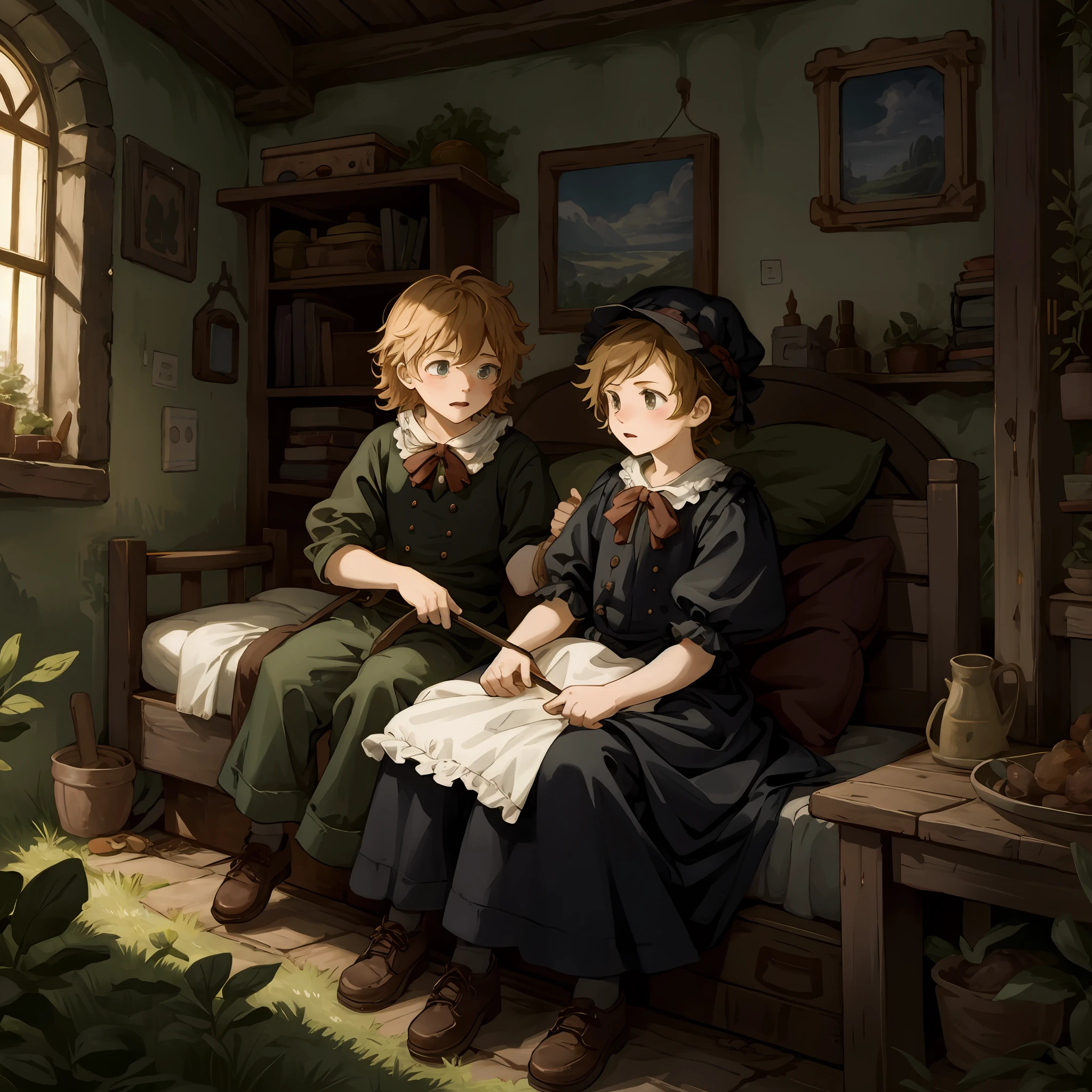 highres, paid reward available, unparalleled masterpiece, Hansel and Gretel,