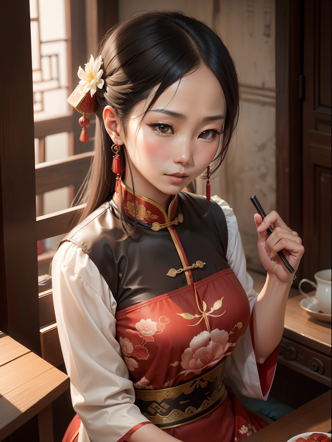 woman, China, ancient, traditional