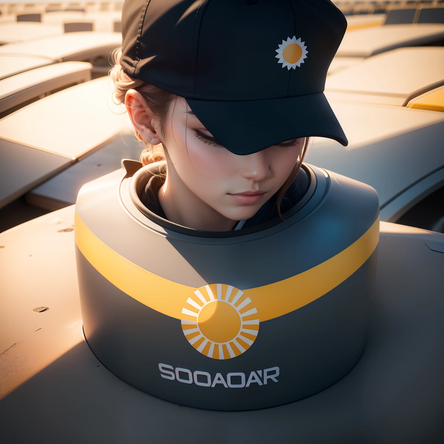 Design a modern logo for the company solar electric . Keep the logo simple yet impactful.