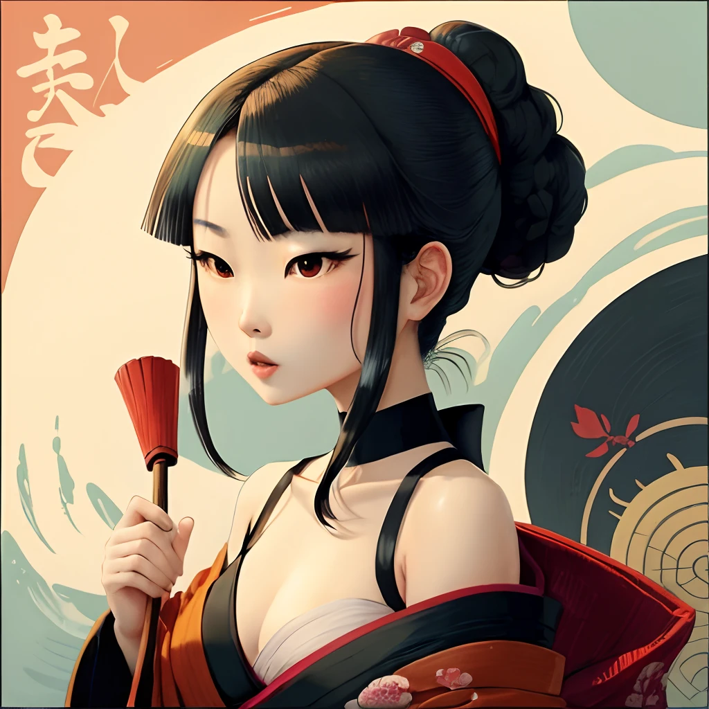 Uzui tengen in ukiyo e