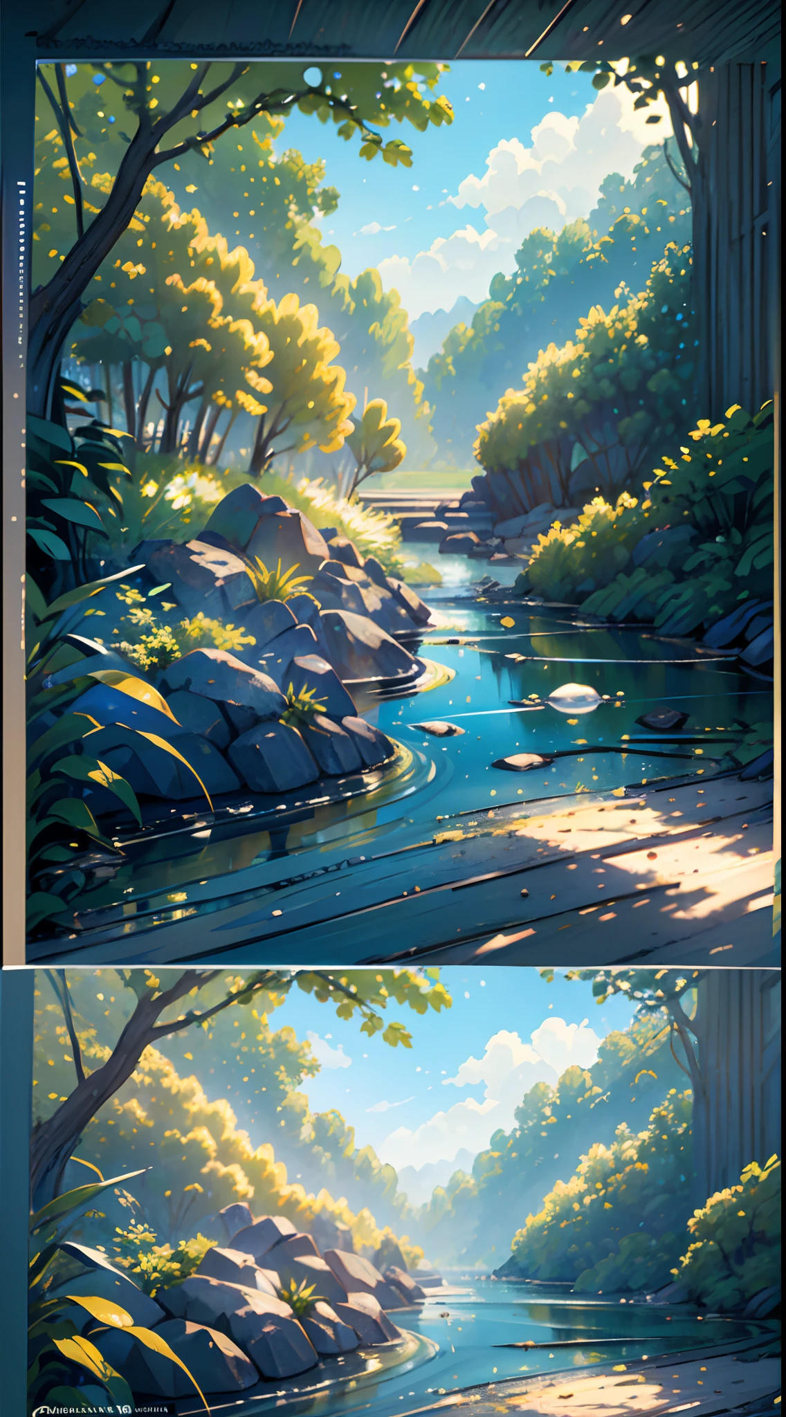 Masterpiece, best quality, (very detailed CG unity 8k wallpaper) (best quality), (best illustration), (best shadows) Nature', blue sea, light Tracking, super detailed, glare, cinematic light, soft light --v6