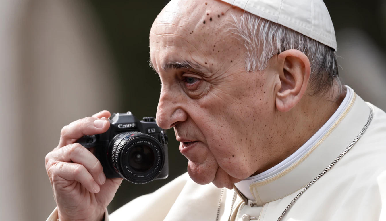 Pope Francis dancing party ,copo whisky 
foto de longo alcance do Papa Francisco , filme ainda, extremely high quality RAW photograph, fundo detalhado, intrincado, requintado detalhes e texturas, altamente detalhado, fotografia ultra detalhada, warm ilumination, arts station, 4k, foco nítido, alta resolução, pele detalhada, olhos detalhados, 8k uhd, dslr, alta qualidade, grain of film, Fujifilm XT3,