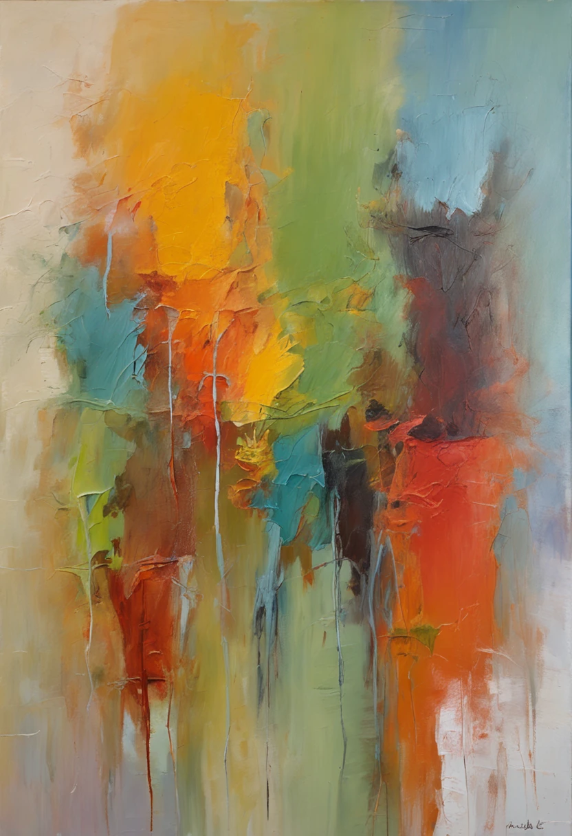 sunflower, oil painting