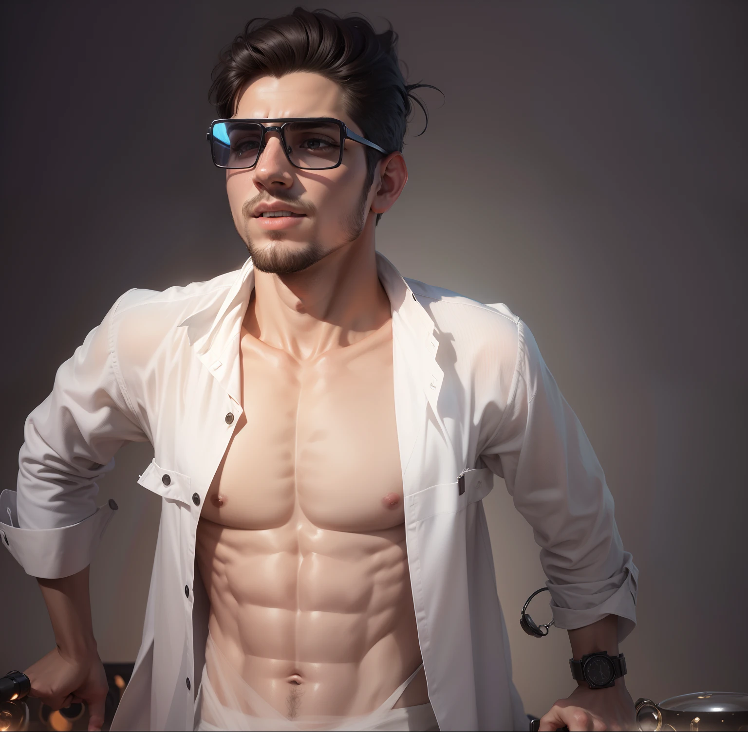 Change background, smart boy, create your mind,8k realistic