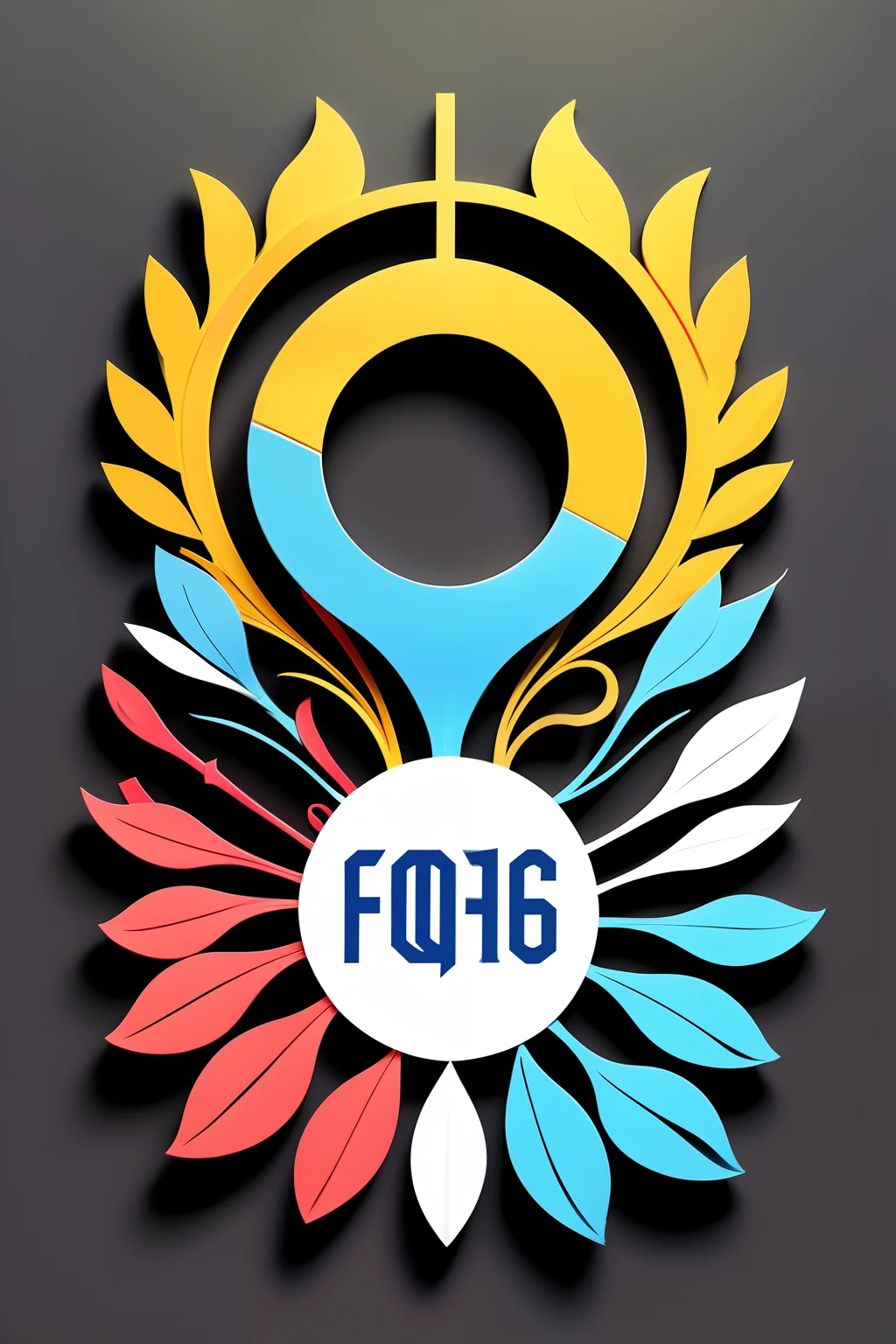 Logo reminiscent of the figure of rubber gloves、