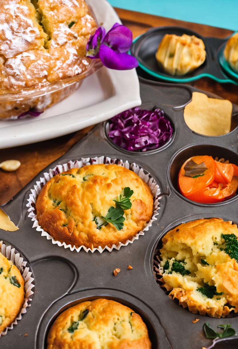savoury muffin cake