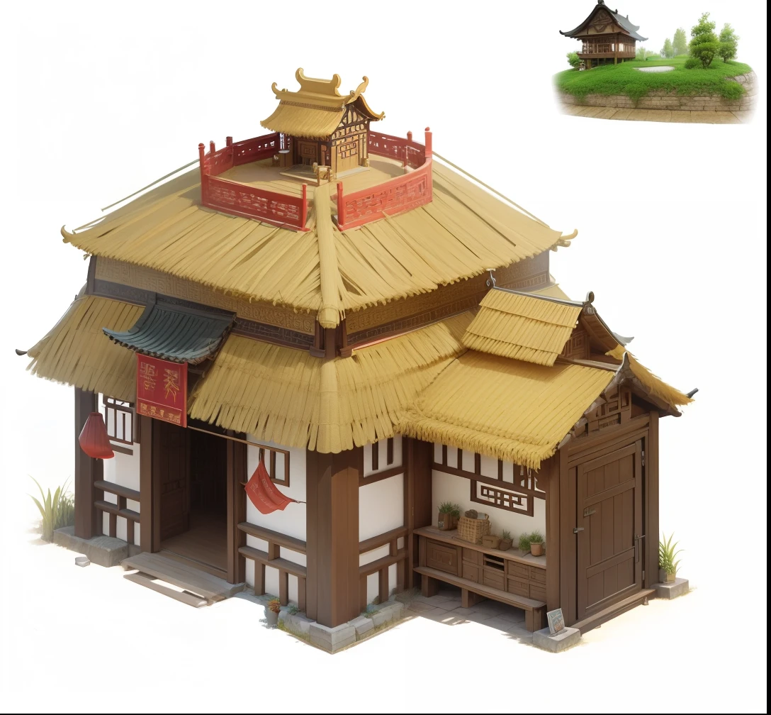 Straw house,China-style