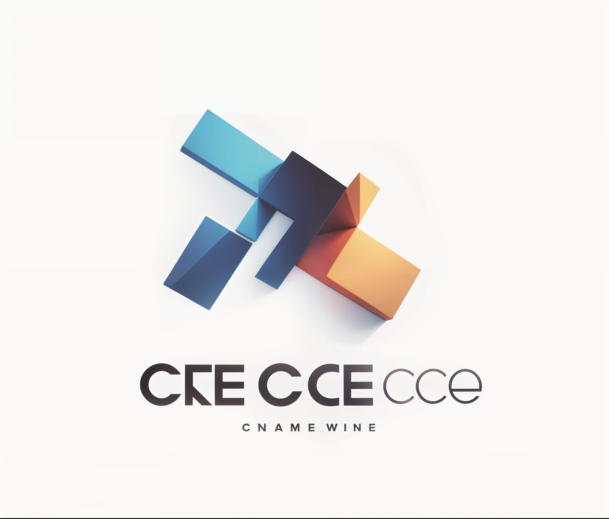 Company name "CriEco" LOGO of the company Simple
