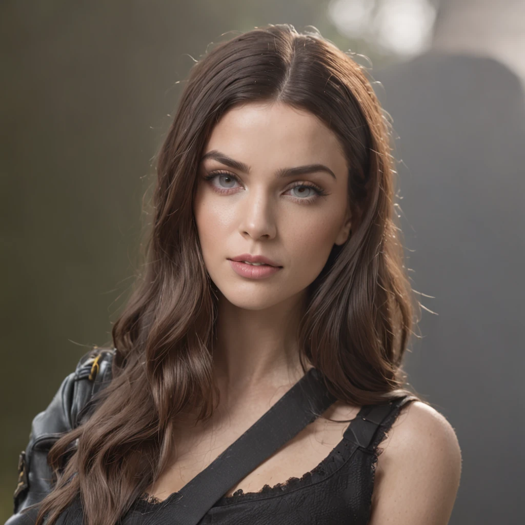 ((foto retrato)) Tacticool, uma mulher ((pornstar Lana Rhoades))), (colete: 1.2), militar, 4k, high-res, obra-prima, melhor qualidade, (headpe: 1.3), pele finamente detalhada, decote, rainbow hair, corpo inteiro
