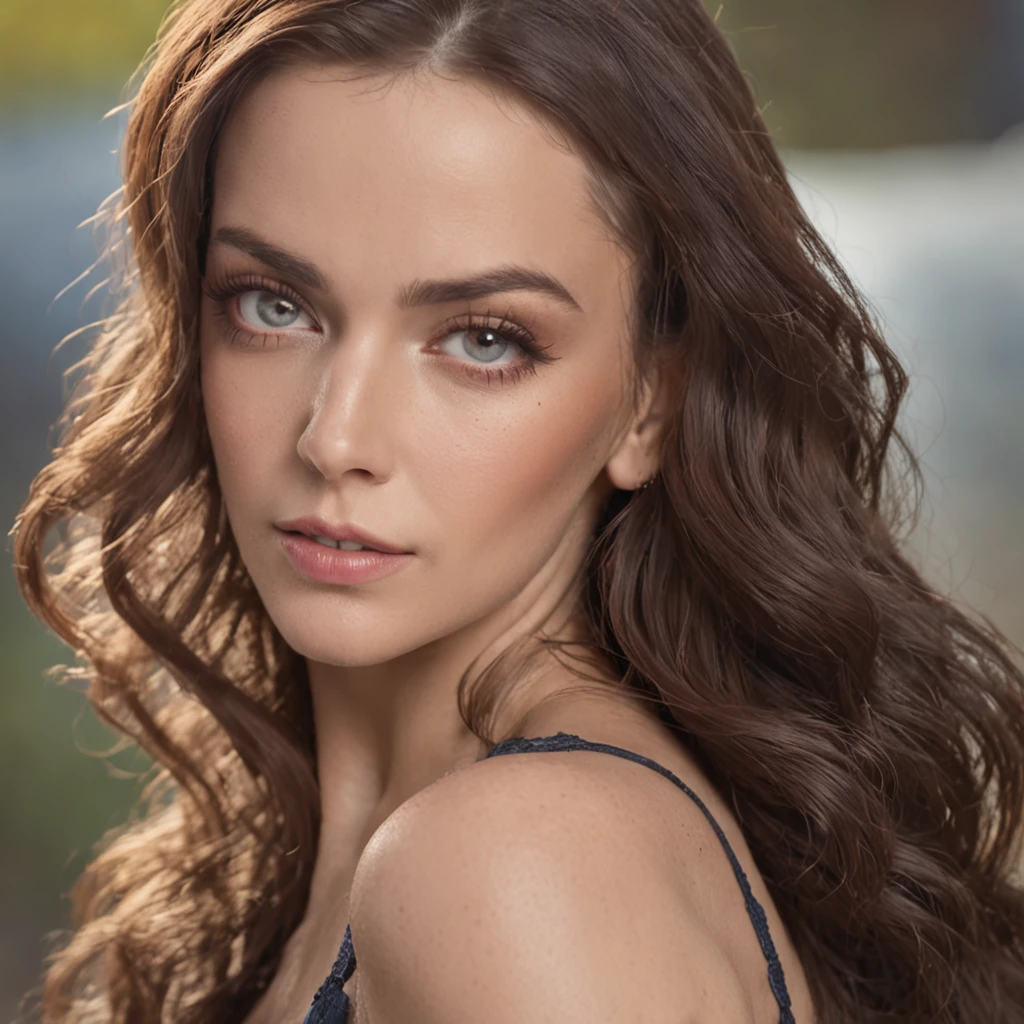 ((foto retrato)) Tacticool, uma mulher ((pornstar Lana Rhoades))), (colete: 1.2), militar, 4k, high-res, obra-prima, melhor qualidade, (headpe: 1.3), pele finamente detalhada, decote, rainbow hair, corpo inteiro