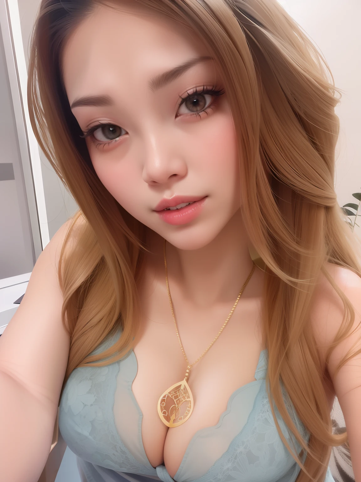 Blonde 11 year old girl in HIGH heels with pink bow on her head in FULL BODY with straight hair in a shopping mall wearing beige thong lying down with large circular glasses with green eyes