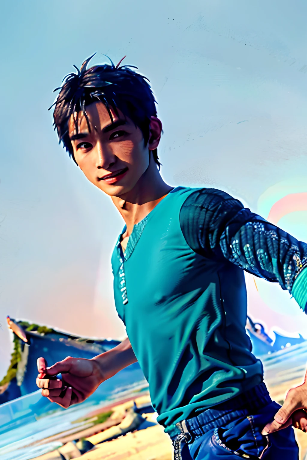 Simple and good-looking boy avatar