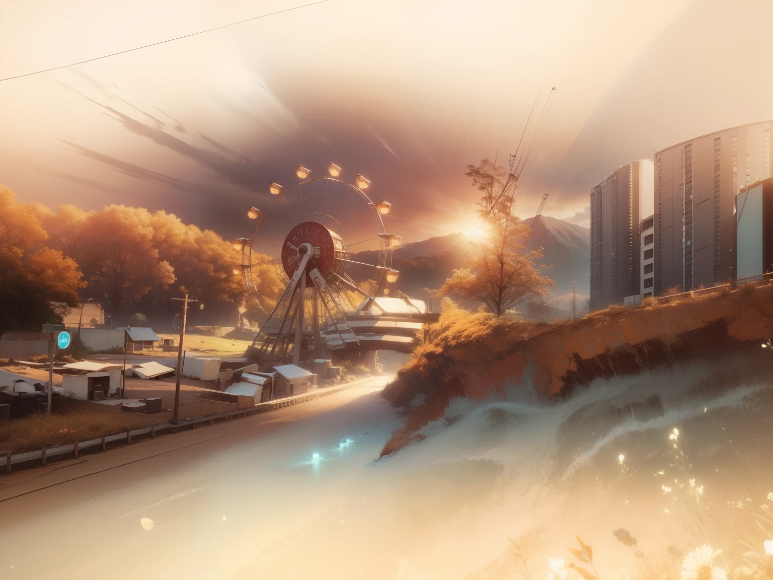 Background with