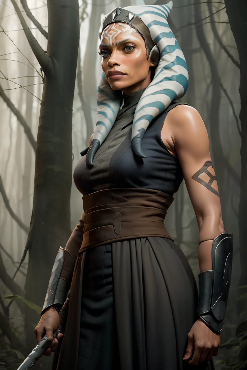 ahsokatano woman, rosario dawson