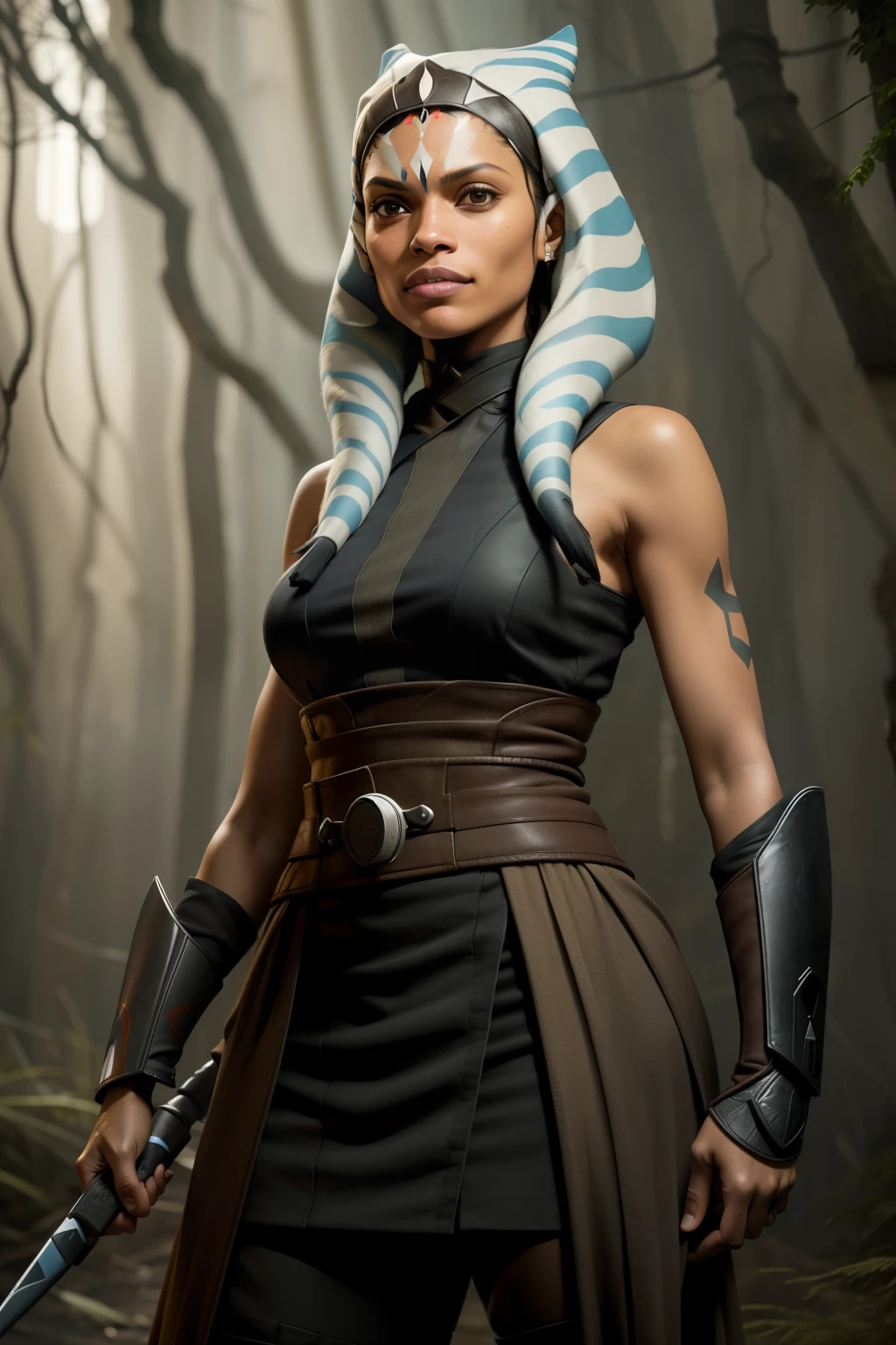 ahsokatano woman, rosario dawson