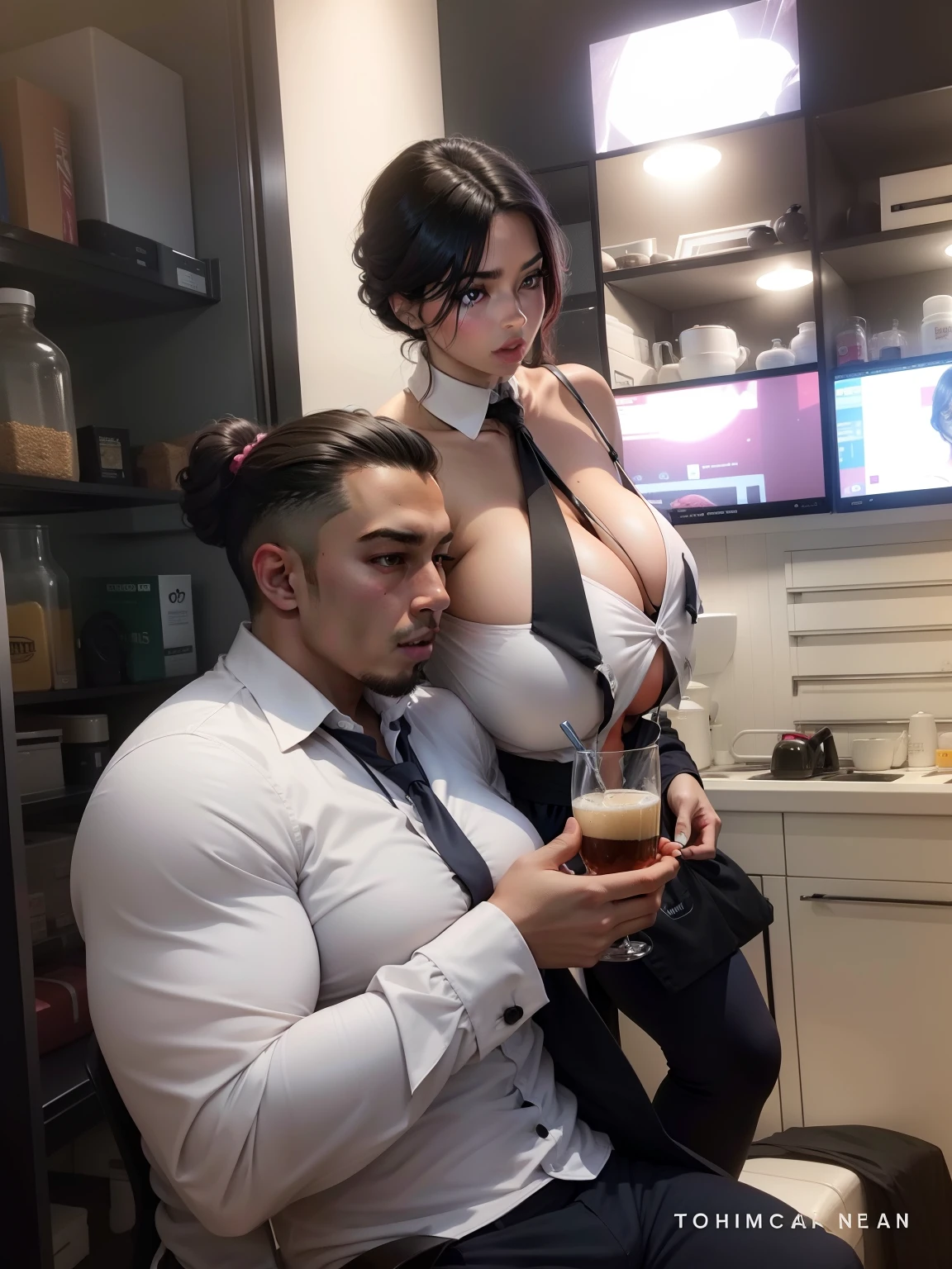 Big-breasted beauty