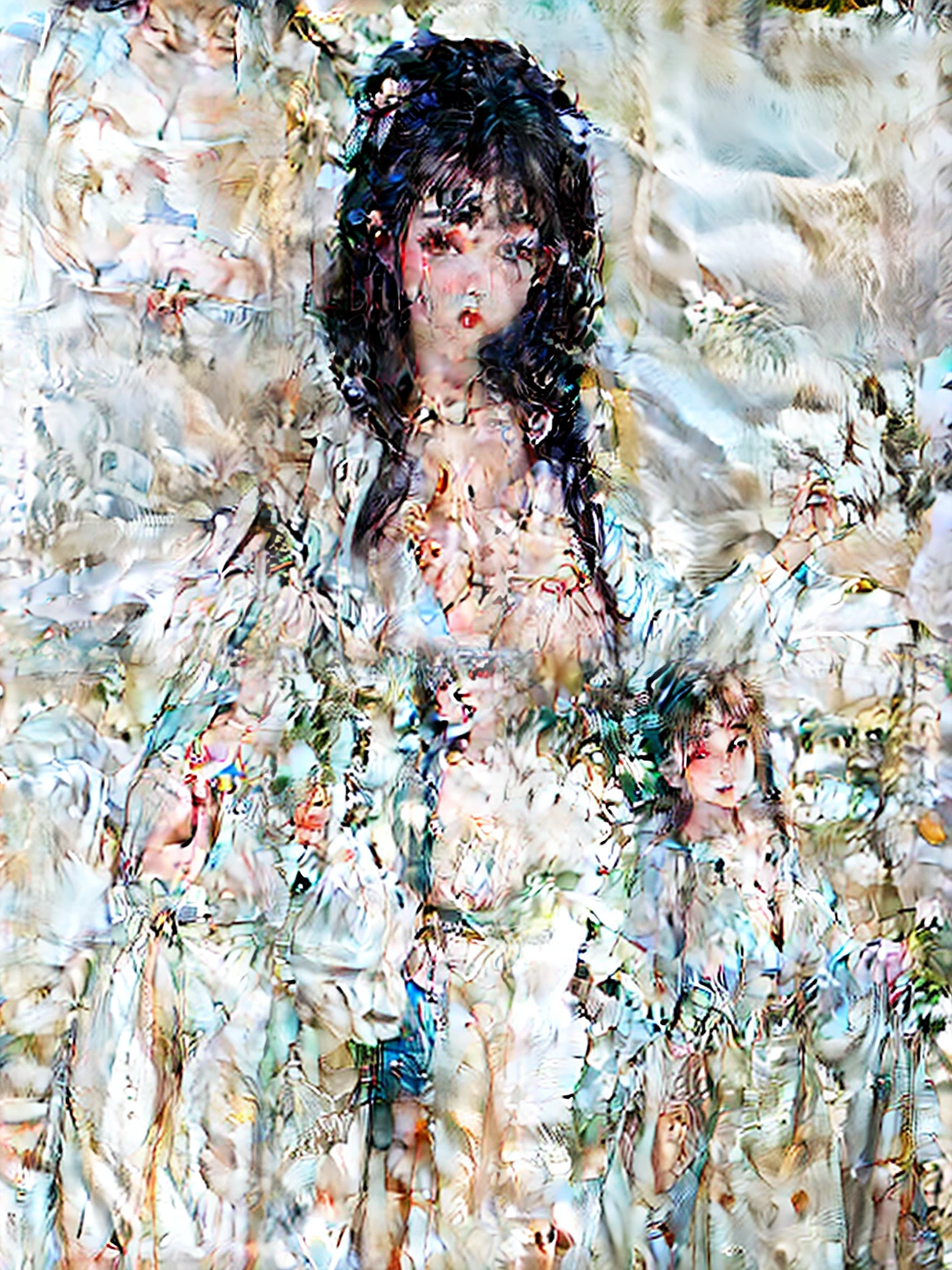 Naked female big breast,no clothes are worn,Important parts are revealed