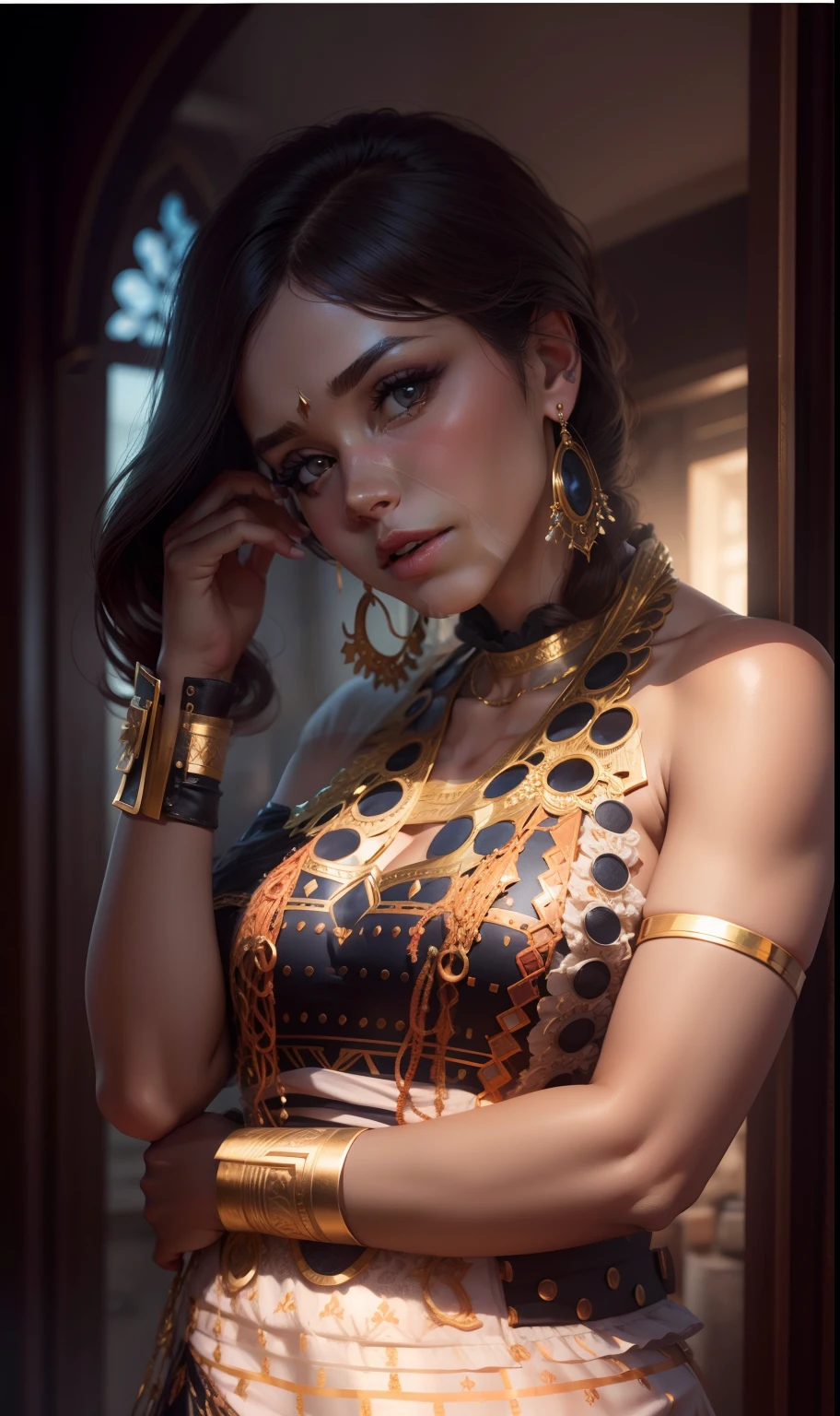 Create beautiful face women and same this dress U p 8k ultra realistic