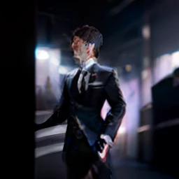 Wear a black suit