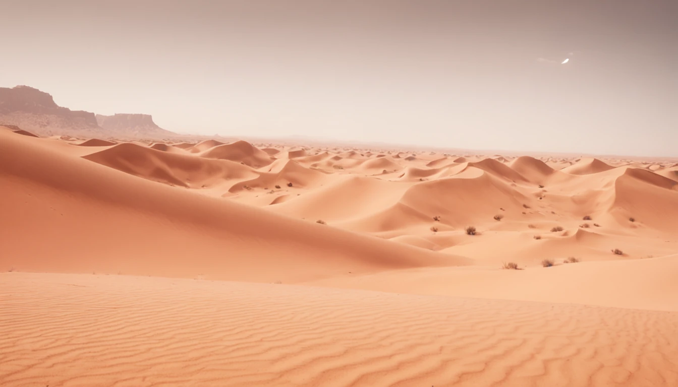 concept art((Vast desert)),oasis in the desert.Desert cactus ,sprawling，Empty，（Sand），（NOhumans），desolated，blurryforeground，depth of fields，k hd，Detailed details，Best picture quality，Light and shadow effects，Movie special effects， digital artwork, illustrative, painterly, matte painting, highly detailed