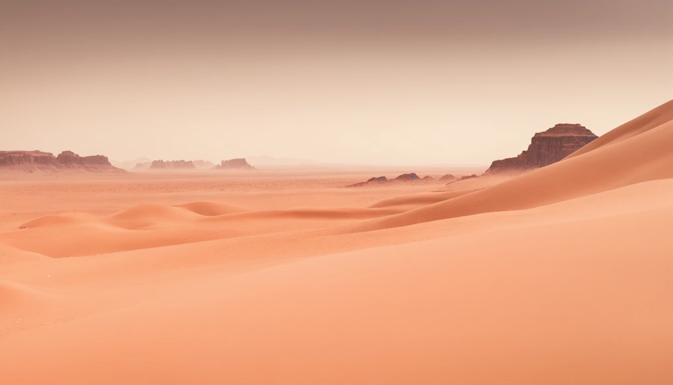concept-art ((Vast desert)),oasis in the desert.Desert cactus ,sprawling,Empty,(Sand),(NOhumans),desolated,blurryforeground,depth of fields,k hd,Detailed details,Best picture quality,Light and shadow effects,Movie special effects, Digital artwork, illustrated, painting of a, Matte painting, Highly detailed,A mirage in the distance,(Puddles)