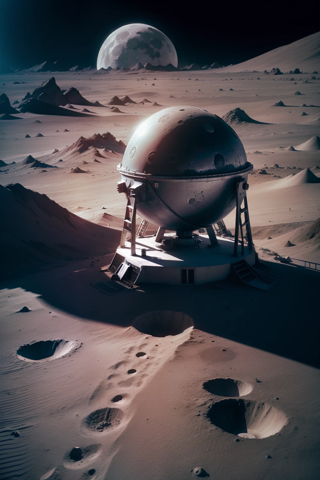 Lunar surface