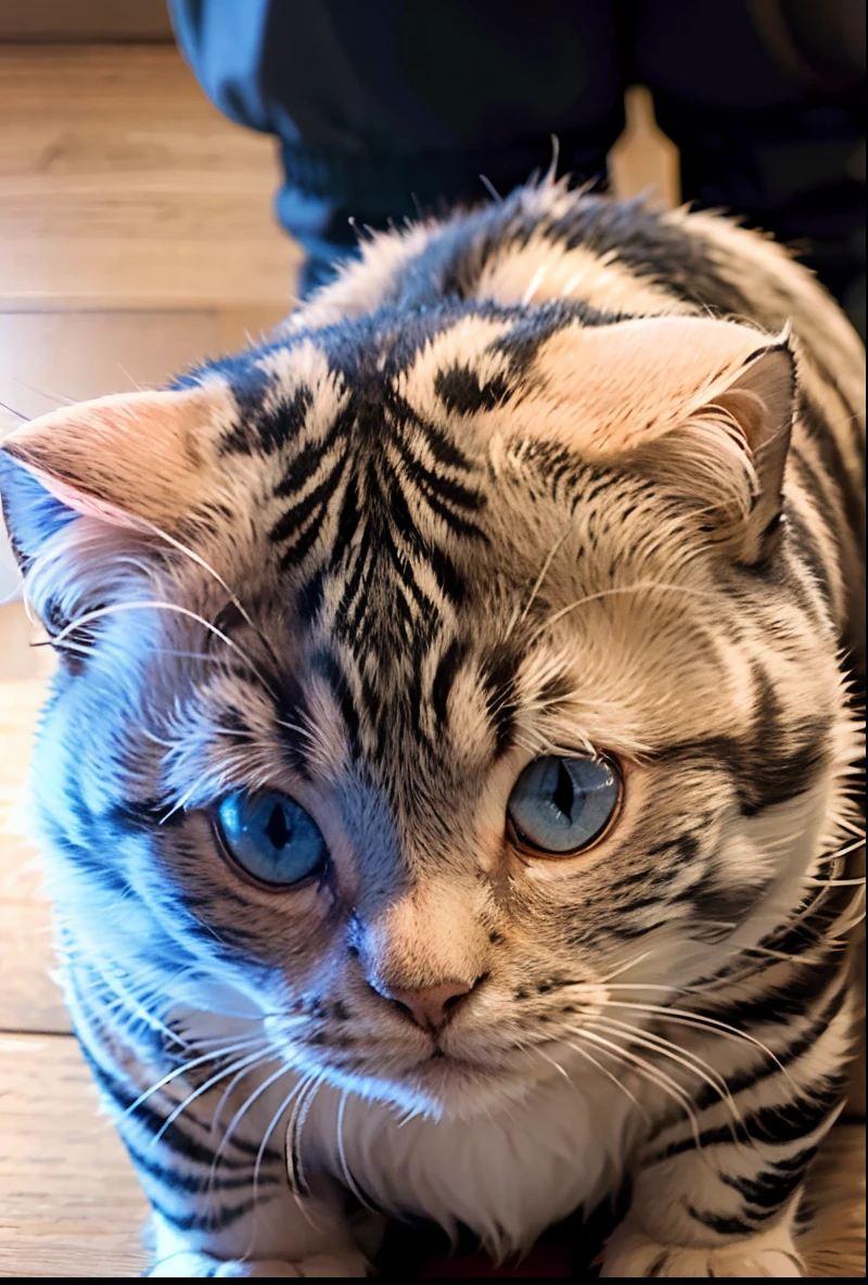 Cute、Scottish Fold、a picture、(((ultra-detailliert))), high-level image quality