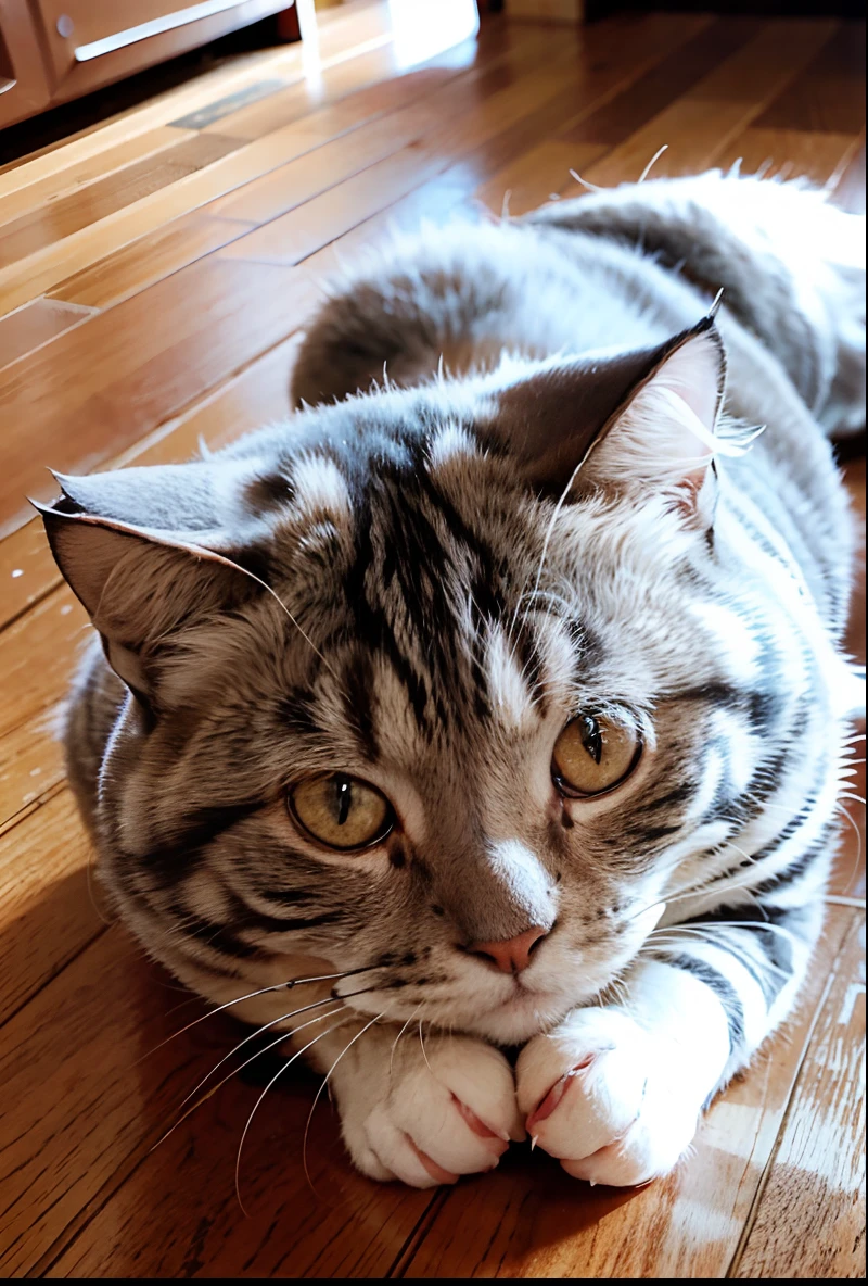 Cute、Scottish Fold、a picture、(((ultra-detailliert))), high-level image quality
