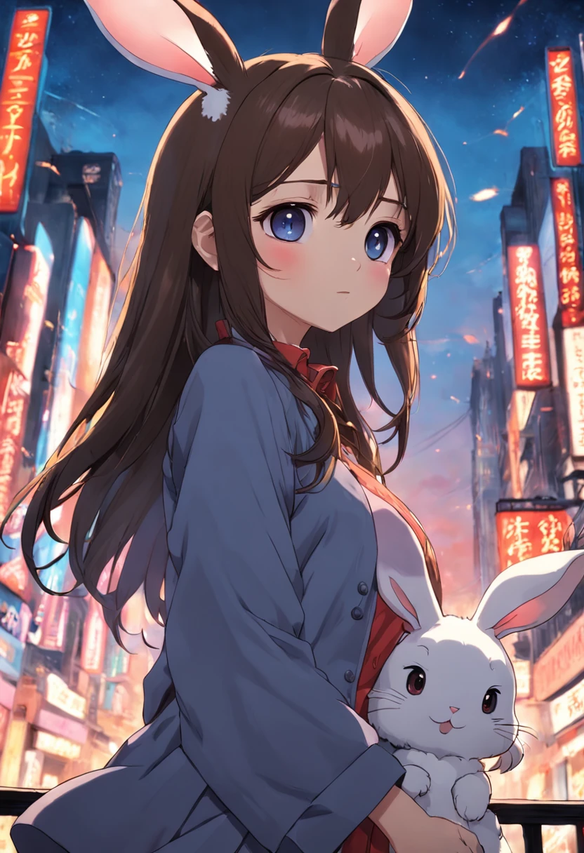 Brunette bunny