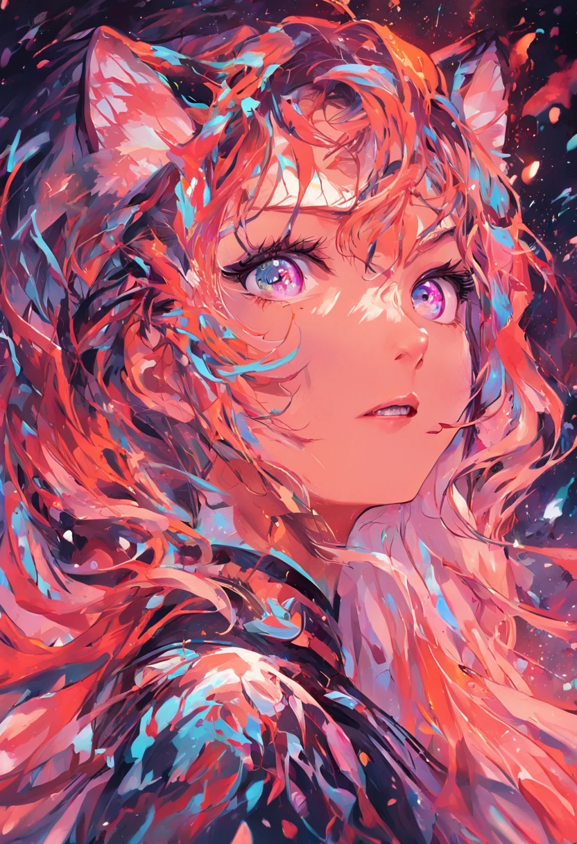 Draw a tiger,Draw a woman's face and a tiger's head, stunning digital illustration, Beautiful digital artwork, gorgeous digital art, Exquisite digital illustration, art of alessandro pautasso, stunning digital painting, beautiful digital art, beautiful gorgeous digital art, stunning digital art, Amazing digital art, Gorgeous digital painting, Beautiful digital illustration, highly detailed digital artwork
