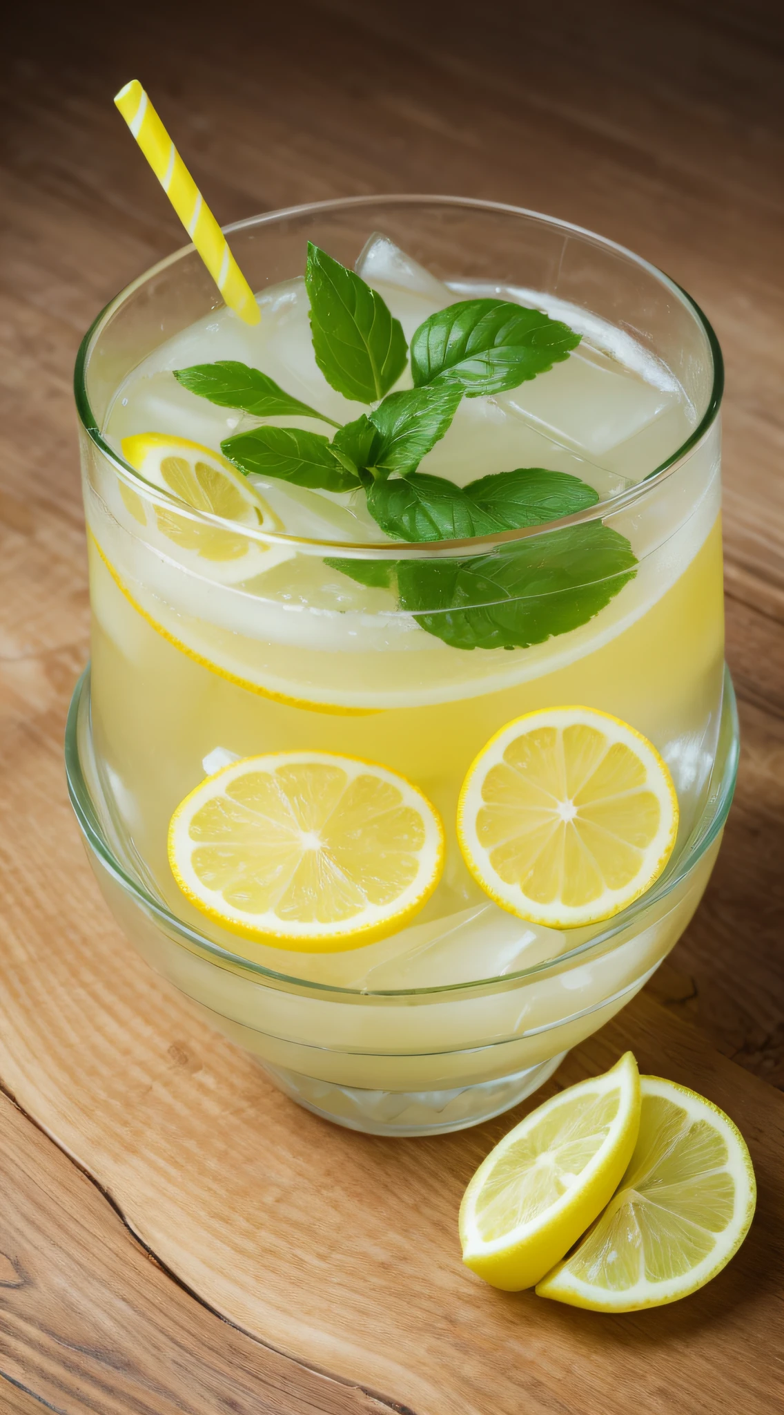 A bowl of water with lemon slices and flowers, with lemon skin texture, it has lemon skin texture, made of flowers and fruit, lemonade, fruit and flowers, 🐿🍸🍋, lemonlight, Pink and yellow, !!Natural beauty!!, photorealistic oil on canvas, made of fruit and flowers, lemon, photorealistic oil painting, Soft glow