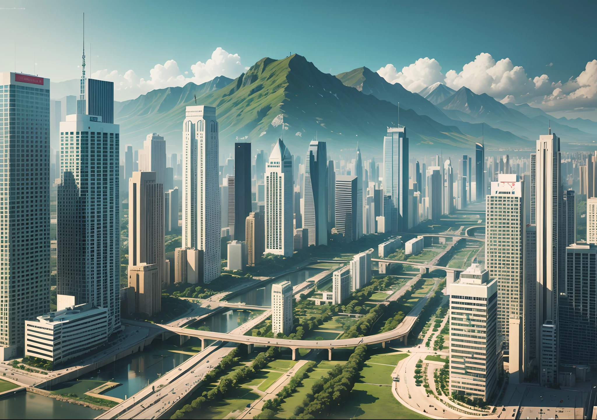 ultra realistic natural city --auto --s2
