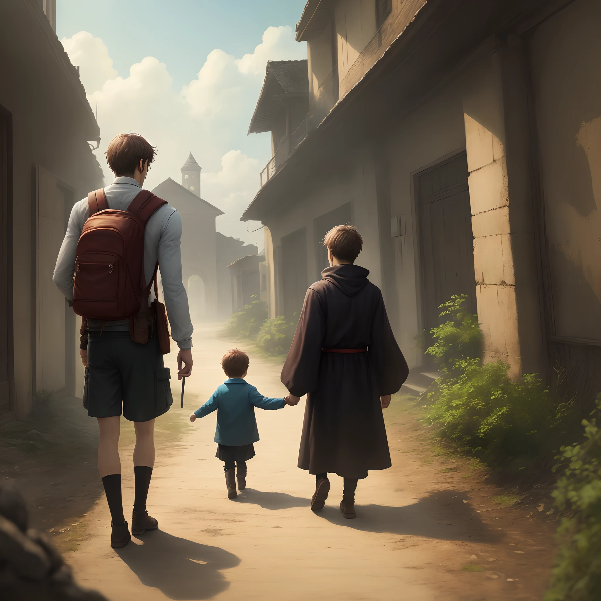 Your best brother disappears behind you，He prevented a catastrophe for you