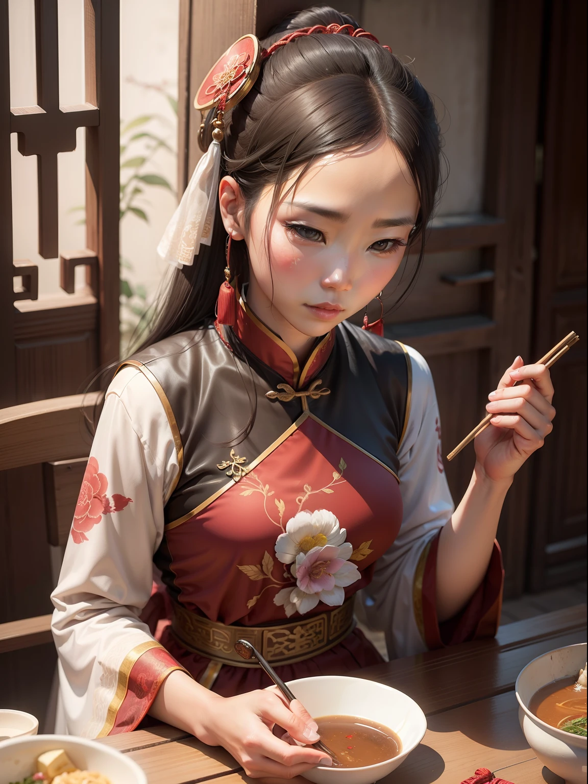 woman, China, ancient, traditional
