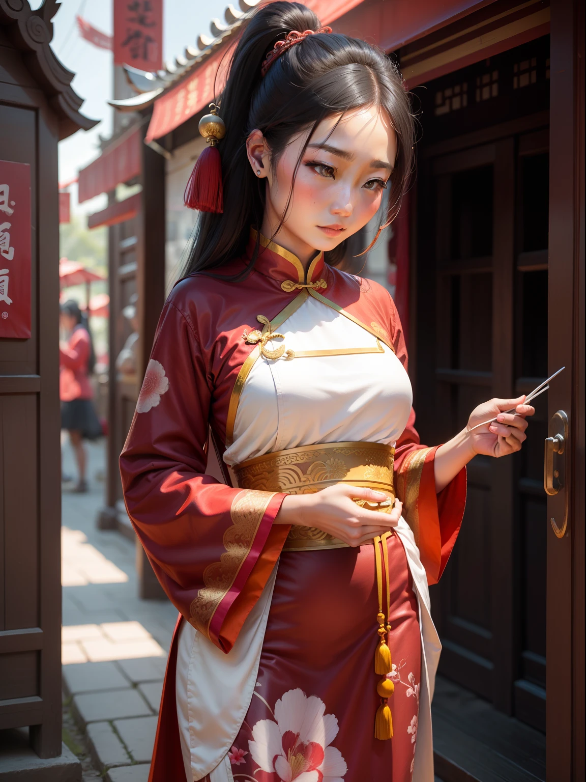 woman, China, ancient, traditional