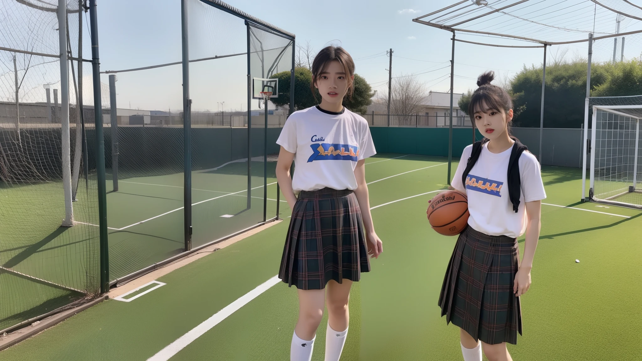 female pervert，Cai Xukun's，middle score，Kilt，Chicken coop，basketball ball