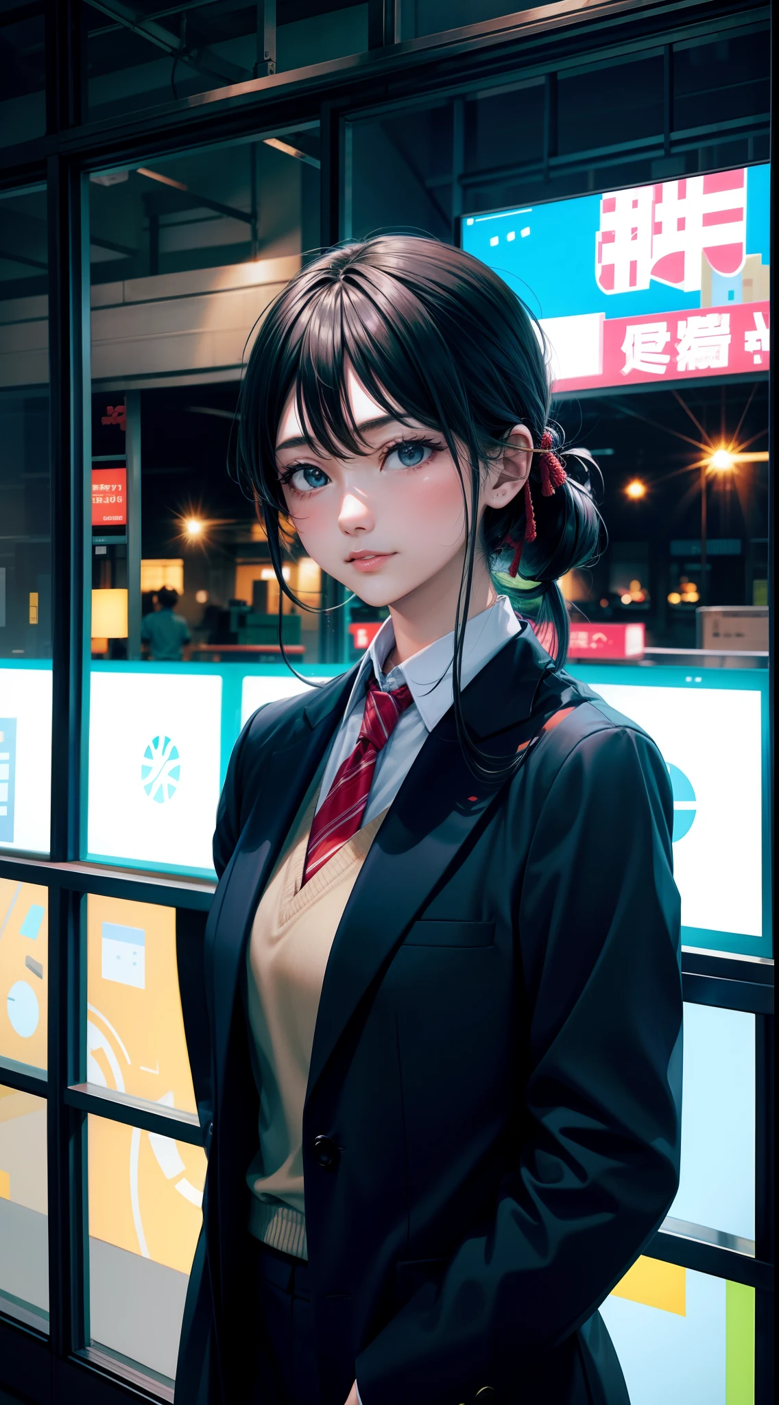 workplace,城市,neonlight,Hit the workers,Suits
