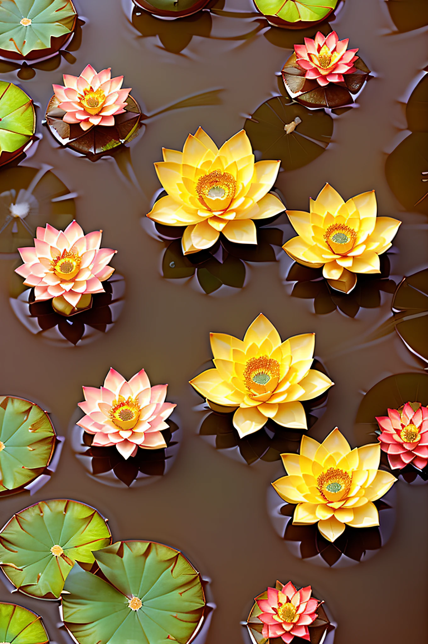 there is a white flower that is floating in the water, lotus, lotus flower, sitting on a lotus flower, reflecting flower, lotus flowers, lotus pond, standing gracefully on a lotus, with lotus flowers, lotus flowers in the water, floating in a powerful zen state, lotus petals, golden lotus princess, beautiful image, by Han Gan, lotus, wealth, Golden